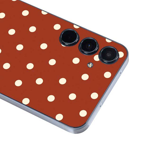 Neutral Polka Dots Galaxy A36 5G Skin
